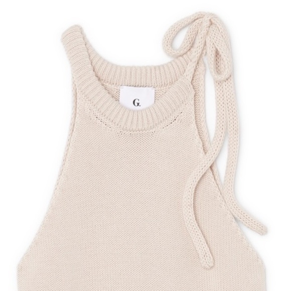 G. Label Cody bow neck halter top M - Picture 5 of 5